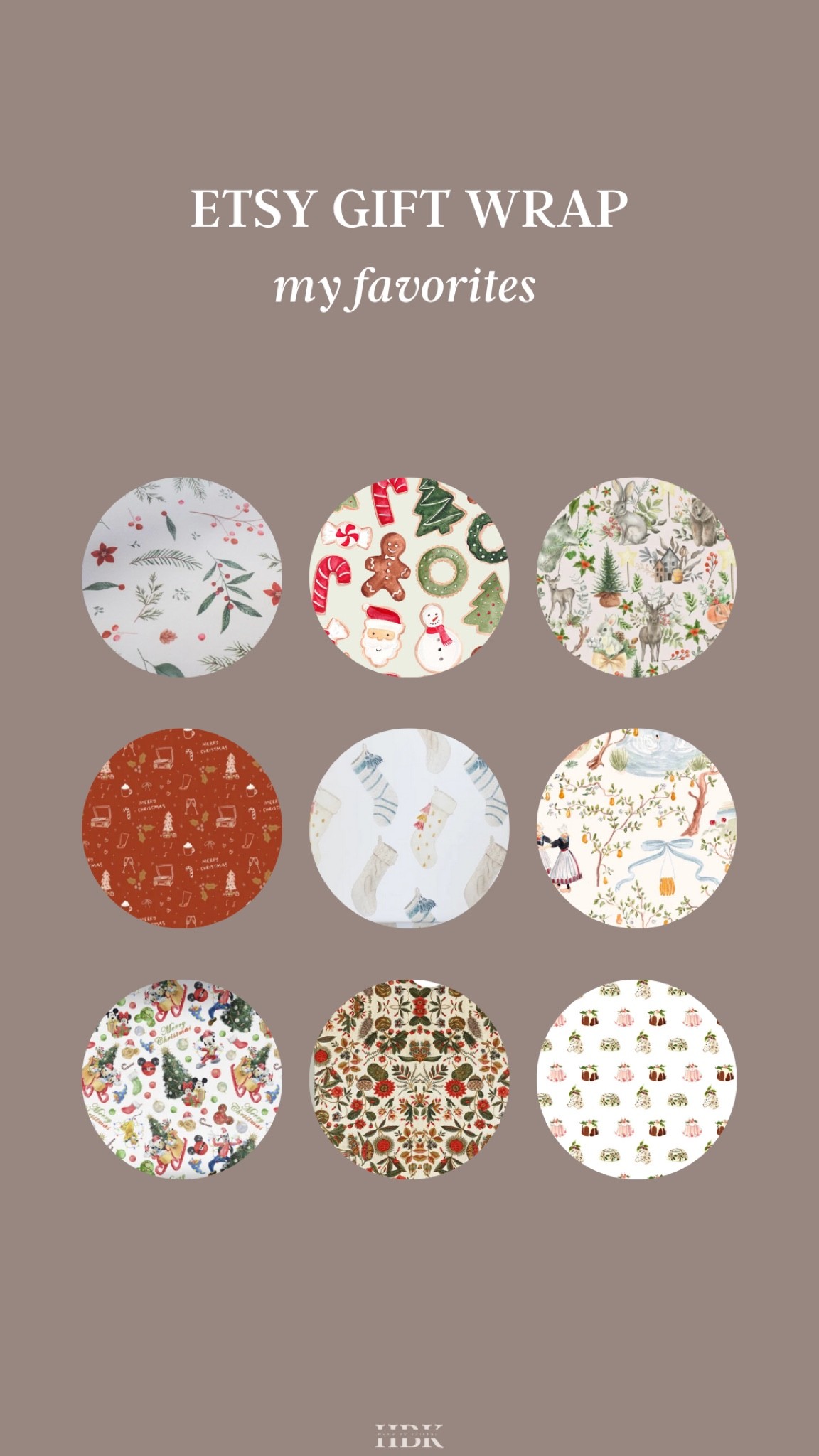 Etsy Gift Wrap

#LTKunder50 #LTKHoliday #LTKSeasonal