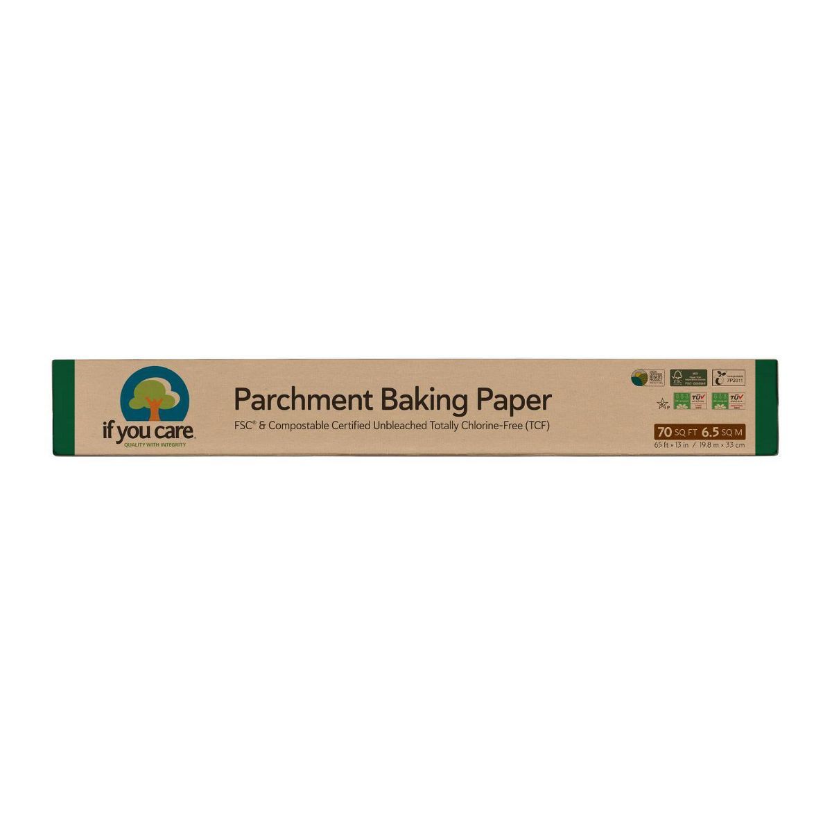 If You Care Unbleached Chlorine Free Parchment Baking Paper - 70 sq ft | Target