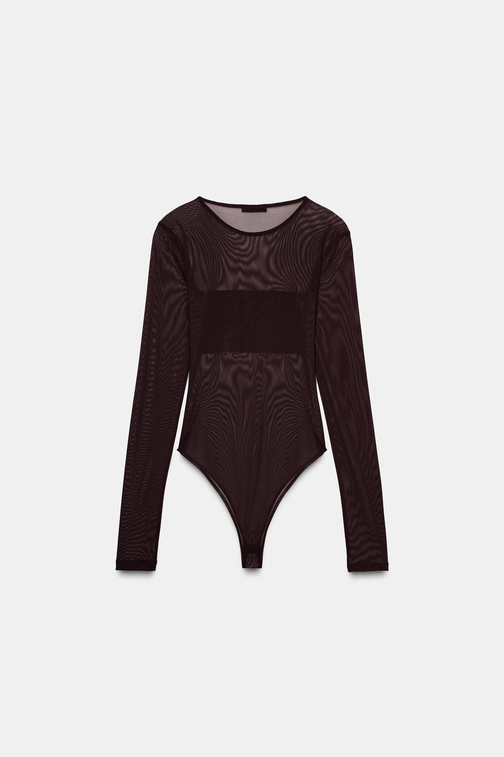 COMBINATION TULLE BODYSUIT | Zara US