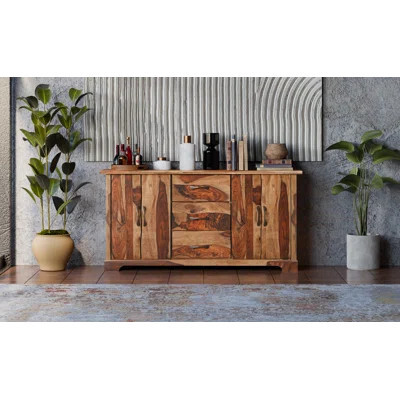 Chaliyah 72'' Solid Wood Sideboard | Wayfair North America
