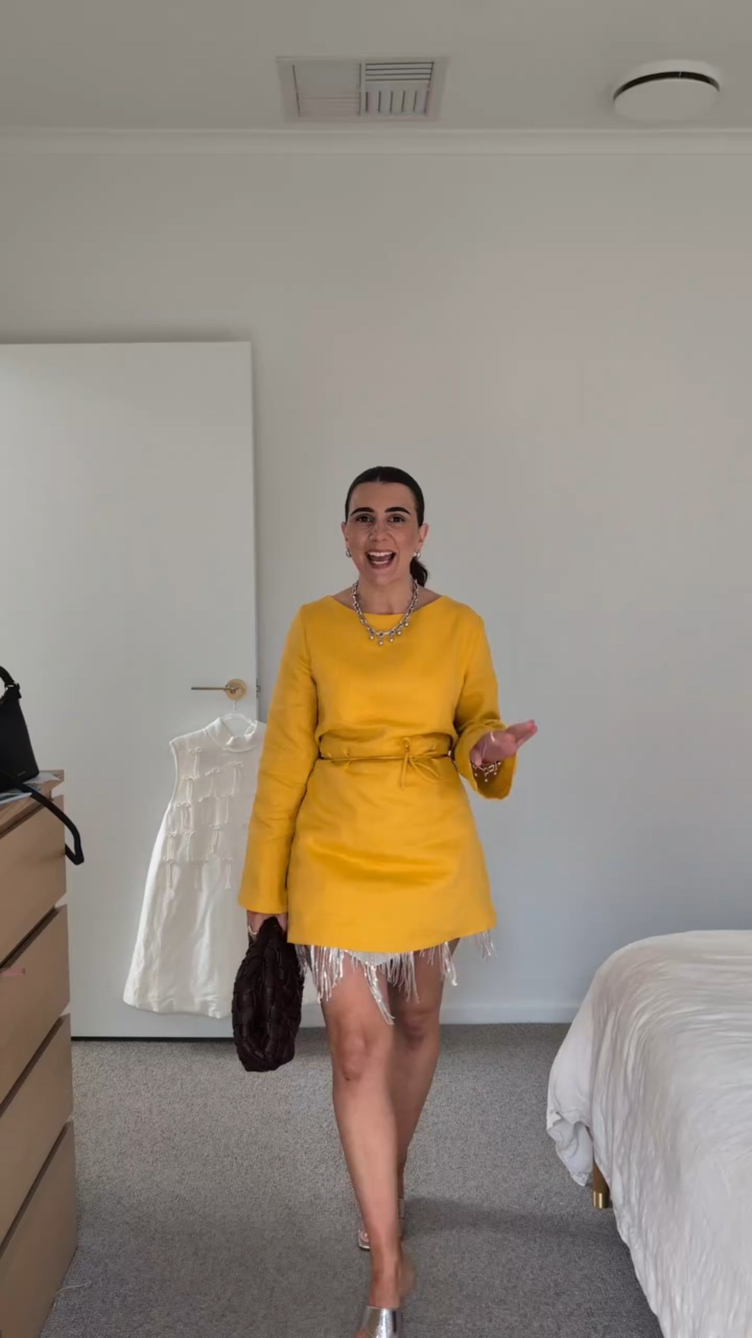 Fit check for the @goodanswer.agency Chrissy party..
I layered my @deering.world skirt to add a bit of shimmy shimmy and it's the skirt that just keeps on giving.

I love working out new ways to re-invent older pieces and this one didn't disappoint. New fave with an old fave. Bang.

And the jewels.. @gimmestore__ epic!

Comment SHOP for links. Most on sale until Monday 🥳

#stylebysim #whatiwore #christmaspartyfit