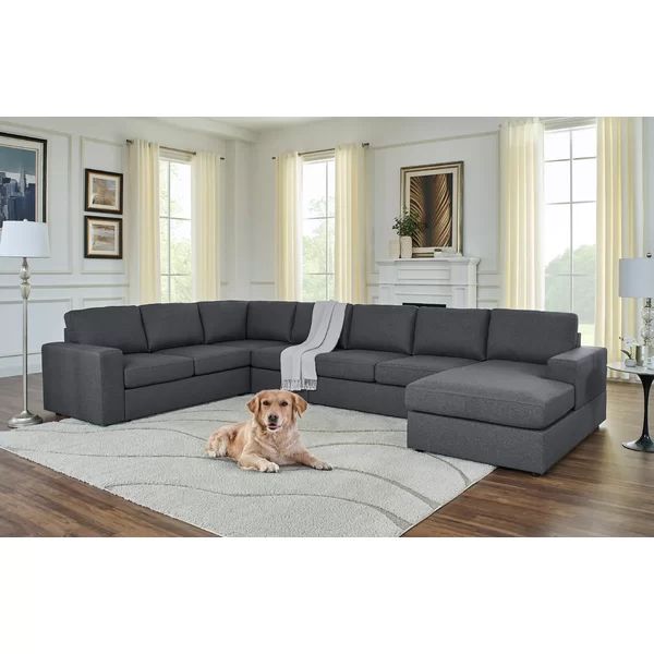 Anadarko 146.5" Wide Modular Sofa & Chaise | Wayfair North America