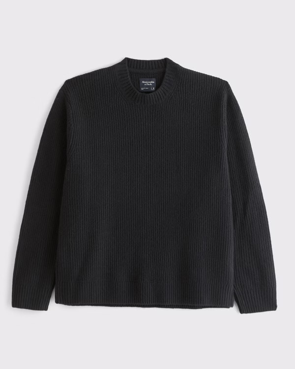 A&F Essential Crew Sweater | Abercrombie & Fitch (US)