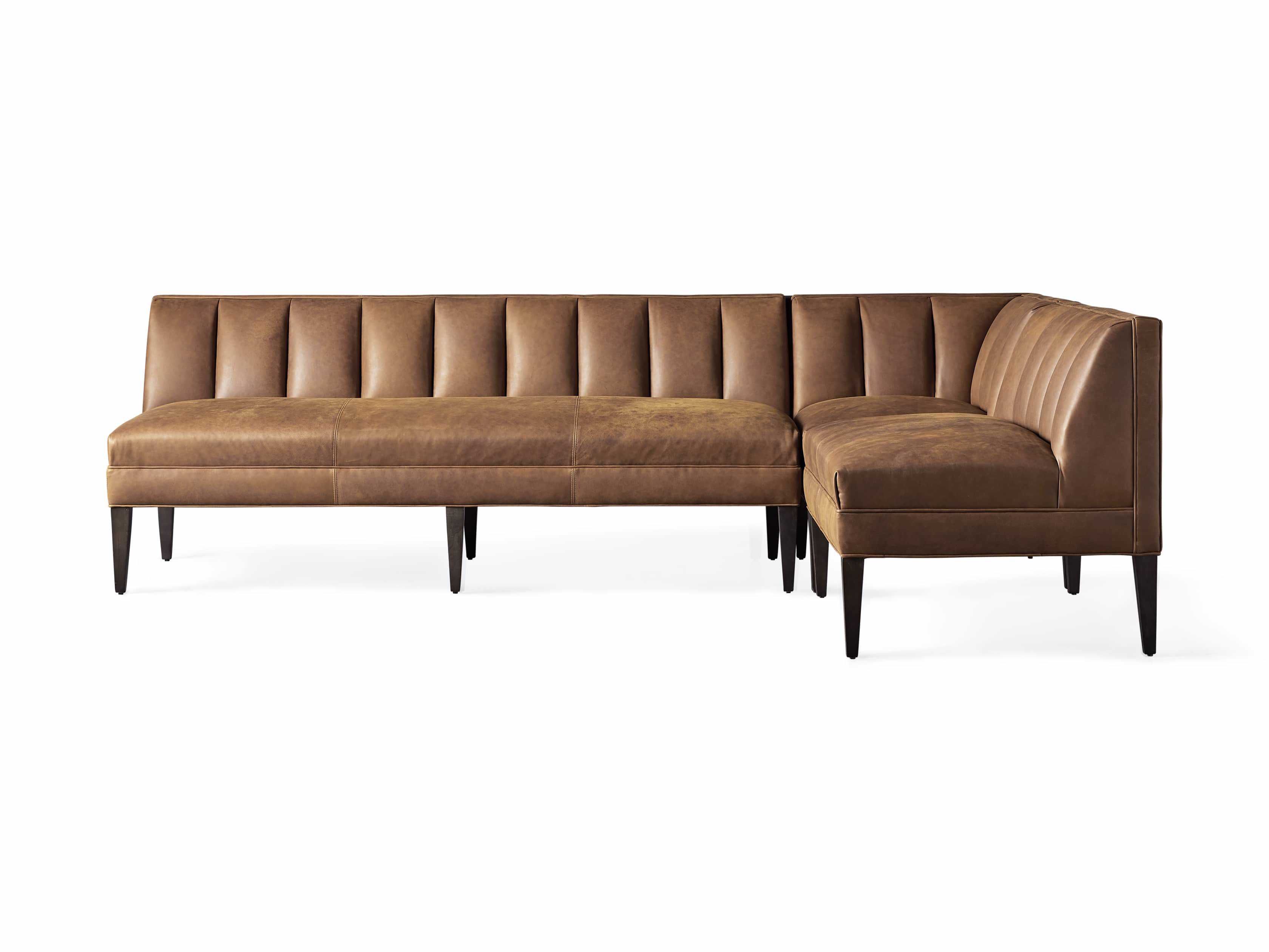 Gates Leather Banquette | Arhaus