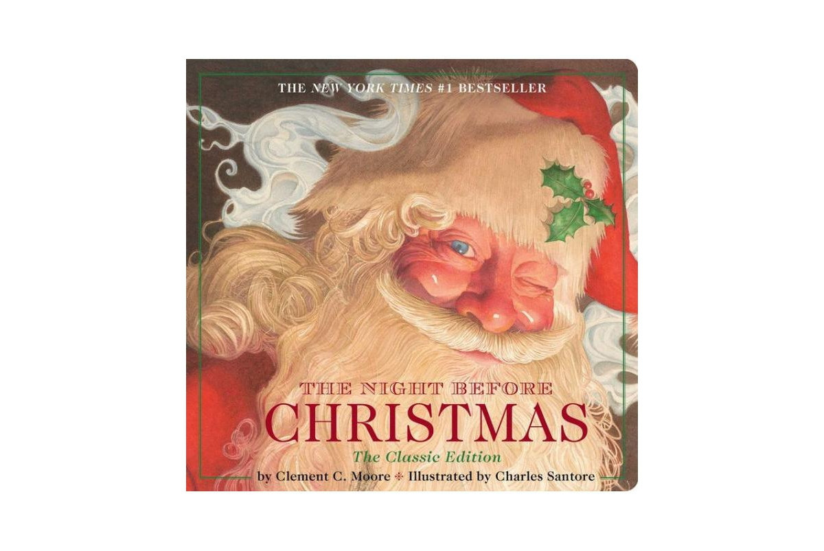 The Night Before Christmas board book- The Classic Edition by Clement Moore | Macy's