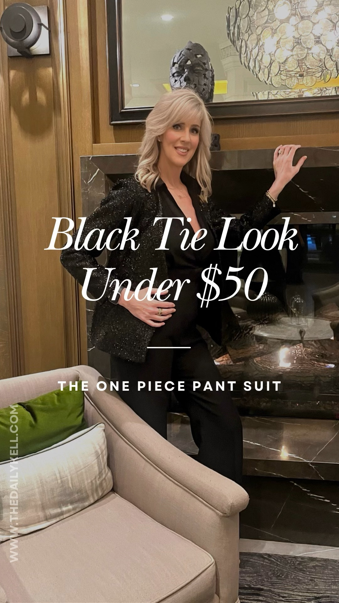 Black Tie Optional Look ❤️

Run don’t walk because this one-piece suit is selling quickly.  It’s under $40 🤗

Back of top is sheer and so are sleeves but the front is not.   Paired with a sequined blazer and strappy , shorter heels.  

Wearing size medium.  

I’ve tagged several other options to achieve same look.  

#LTKfindsunder50 #LTKstyletip #LTKover40