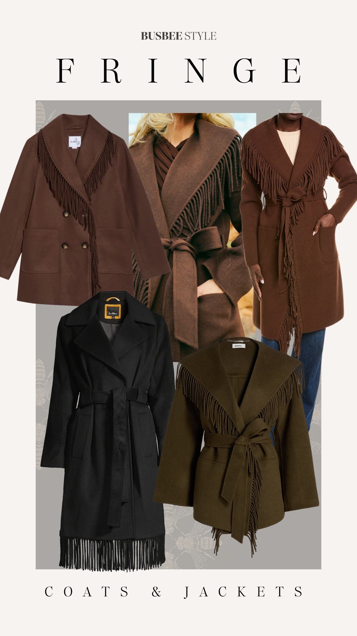 Fringe coats and jackets for every budget 

#LTKSeasonal #LTKStyleTip