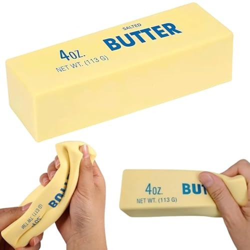 Butter Squishy, Slow Rising Squishy Relief Soft Tress Relief & Fidget Toys for ADHD, Party Favor Gift | Amazon (US)