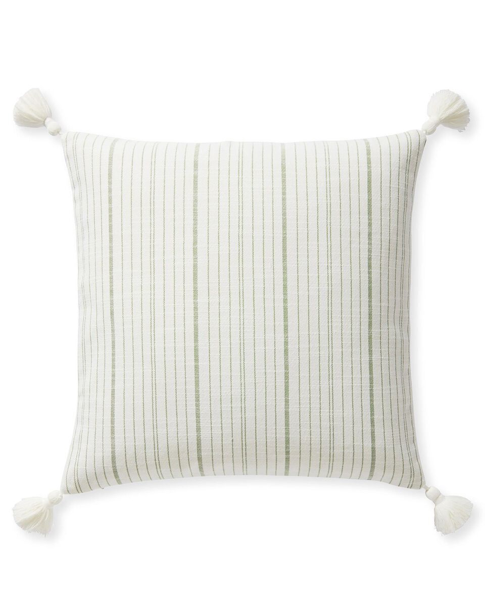 Surf Stripe Pillow Cover | Serena and Lily