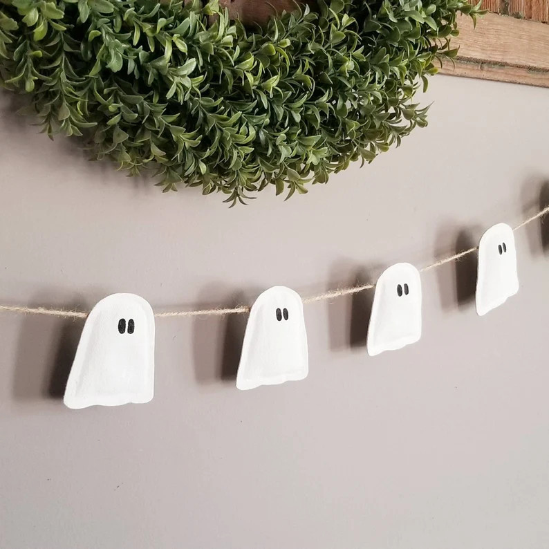 Ghost Garland  Halloween Banner  Halloween Garland  Fall - Etsy | Etsy (US)