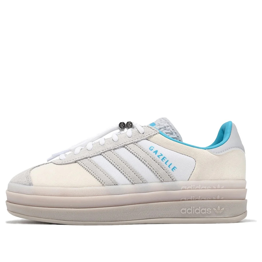 adidas(WMNS) adidas x Ordinary People Gazelle Bold 'Cloud White Light Blue' | KICKS CREW