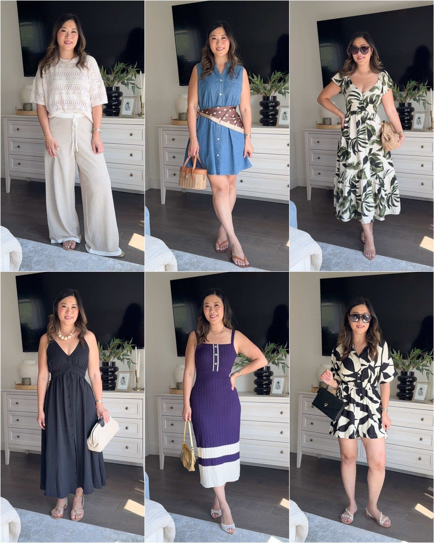 CUPSHE try on // summer outfits // chic dresses 

Medium in all except green floral dress and black dress (small)

#LTKootd #LTKSeasonal #LTKOver40