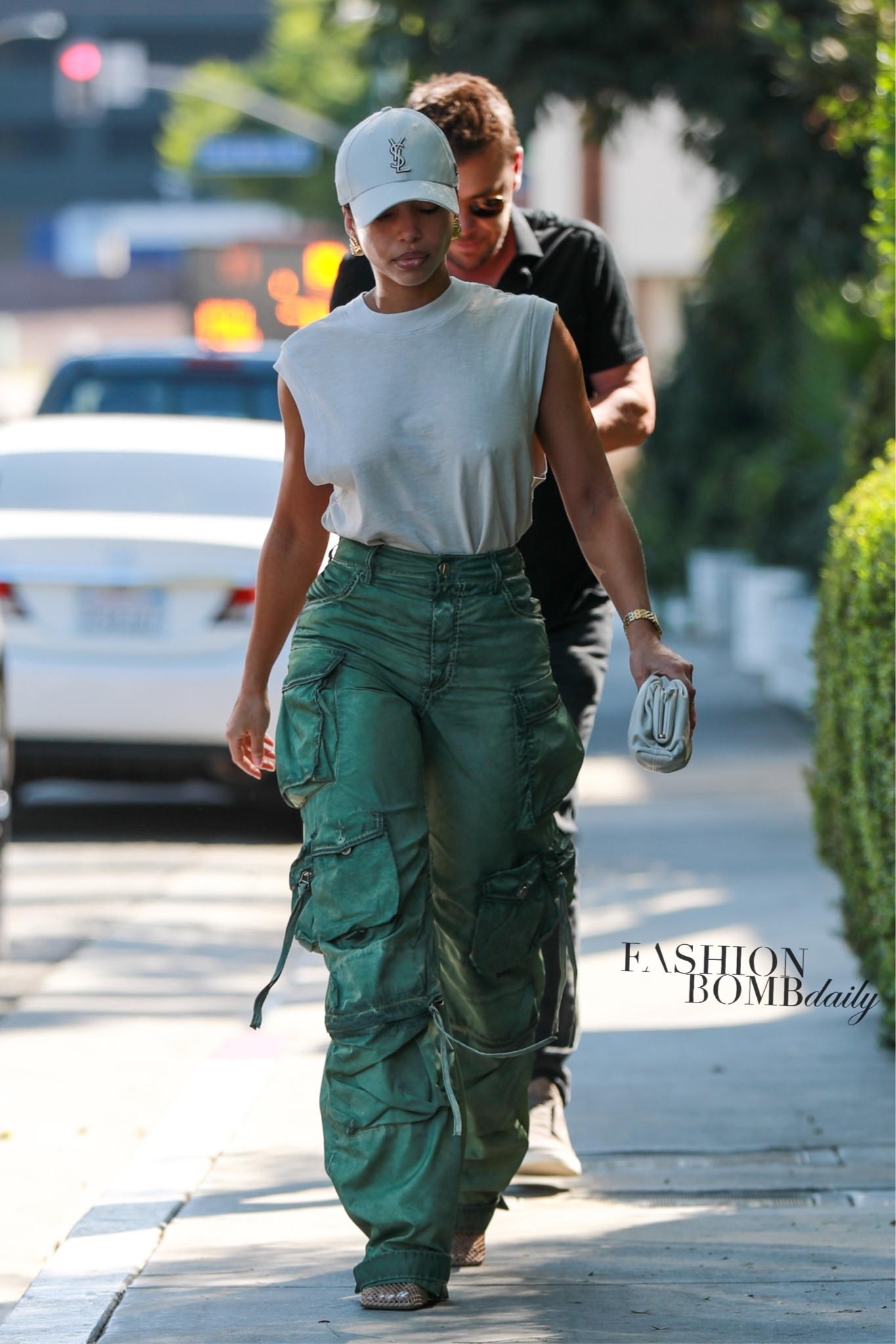 #loriharvey stepped out for lunch in some easy separates. 