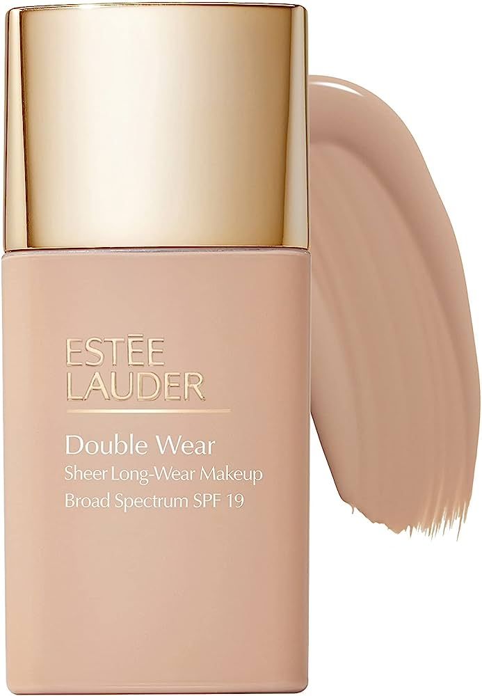 Estee Lauder Double Wear Sheer 2C3 Fresco Long-Wear Makeup SPF 19 Foundation Full Size 1 Fl Oz 30... | Amazon (US)