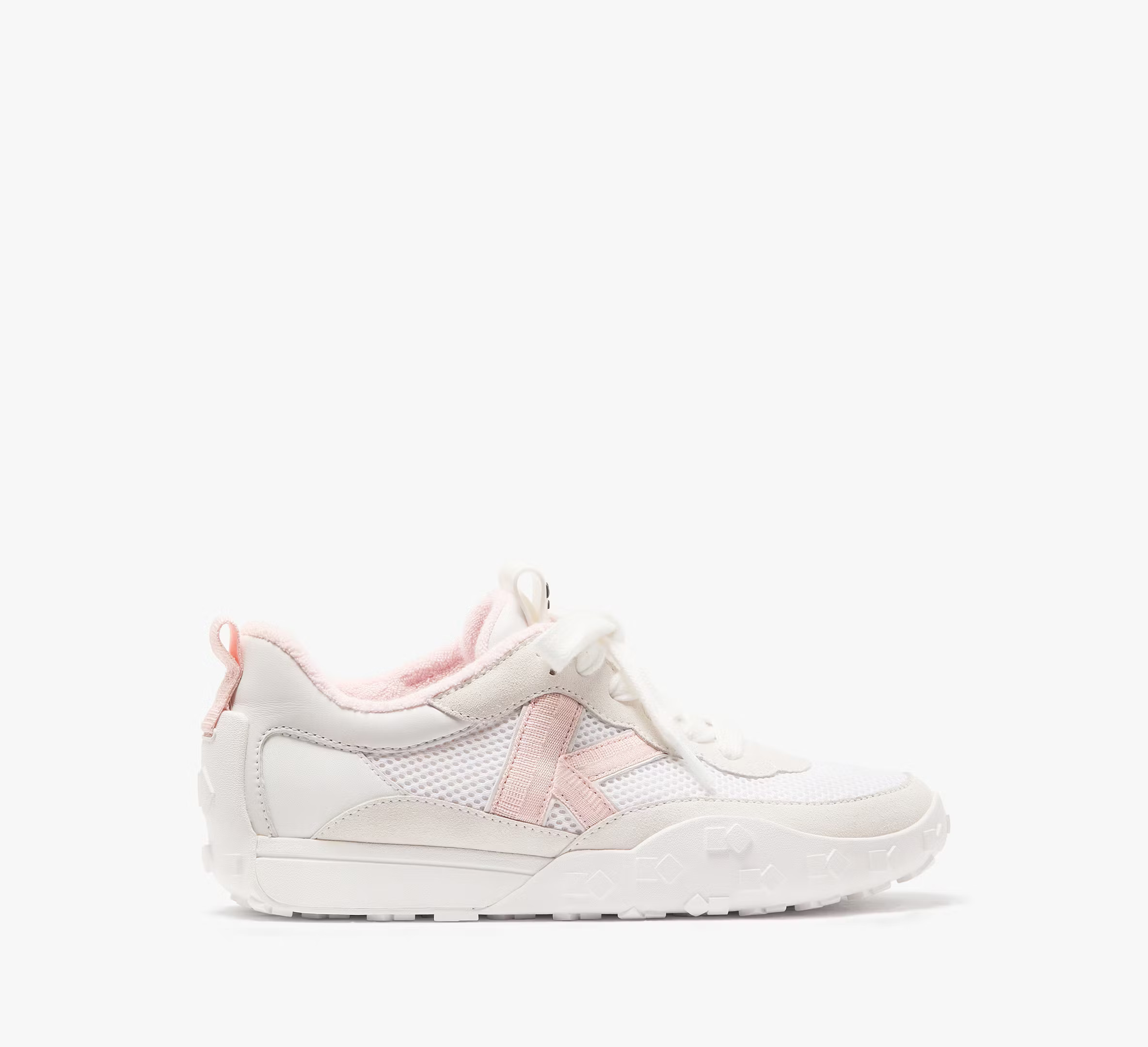 Kate Spade K As In Kate Sneakers, White/Pastry Pink - 7.5 | Kate Spade (US)