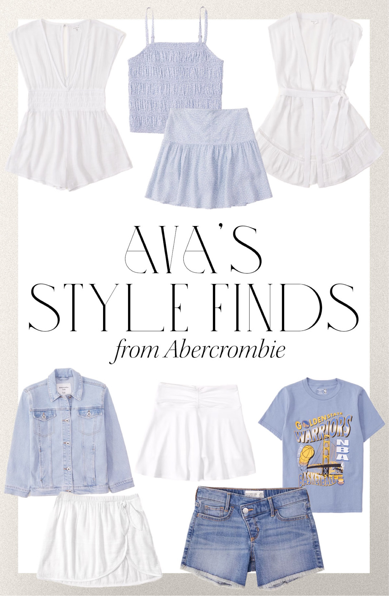 Spring summer style finds for the girls! Ava’s picks from Abercrombie 

#LTKkids #LTKunder100 #LTKswim