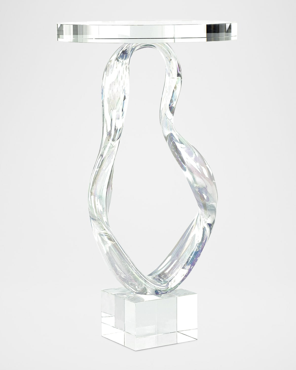 Prismatic Loop Martini Table | Horchow