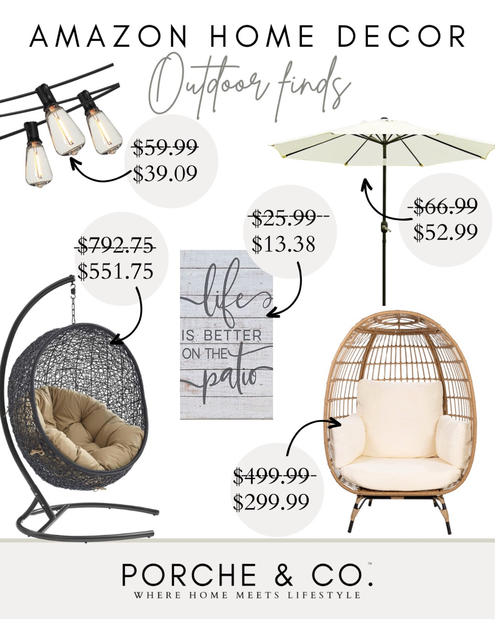 Amazon outdoor sale finds 
Amazon finds
Outdoor home decor 
#visionboard #moodboard #porcheandco

#LTKFind #LTKhome #LTKstyletip