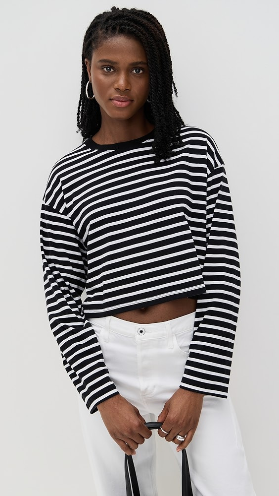 Stripe Classic Boxy Tee | Shopbop