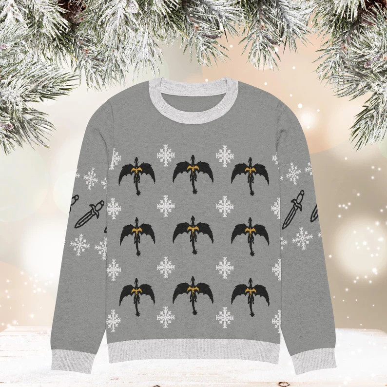 Fourth Wing, Fourth Wing Ugly Sweater, Fourth Wing Ugly Christmas Sweater, Fourth Wing Merch, Fou... | Etsy (US)