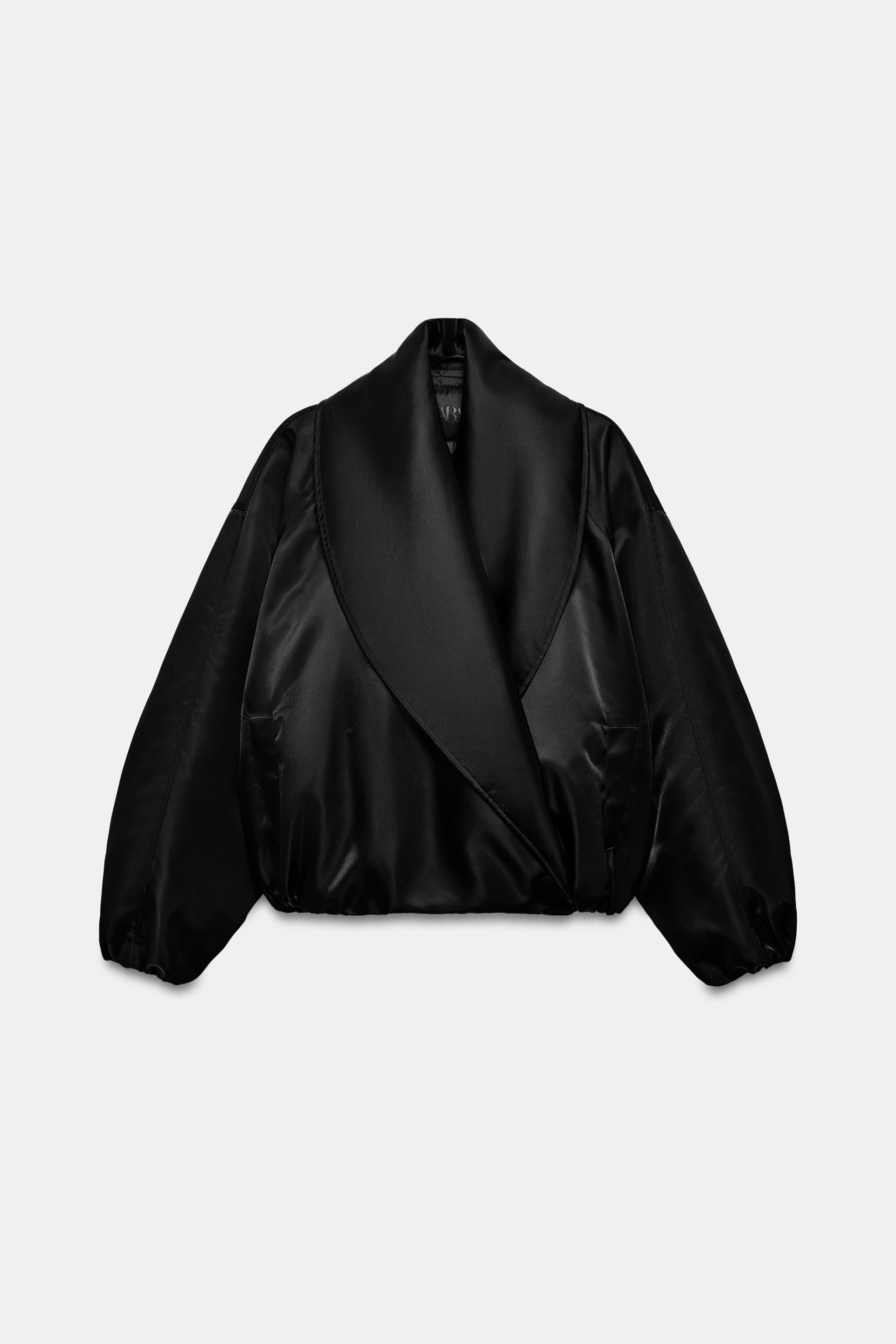 ZW COLLECTION PADDED BOMBER JACKET | Zara US