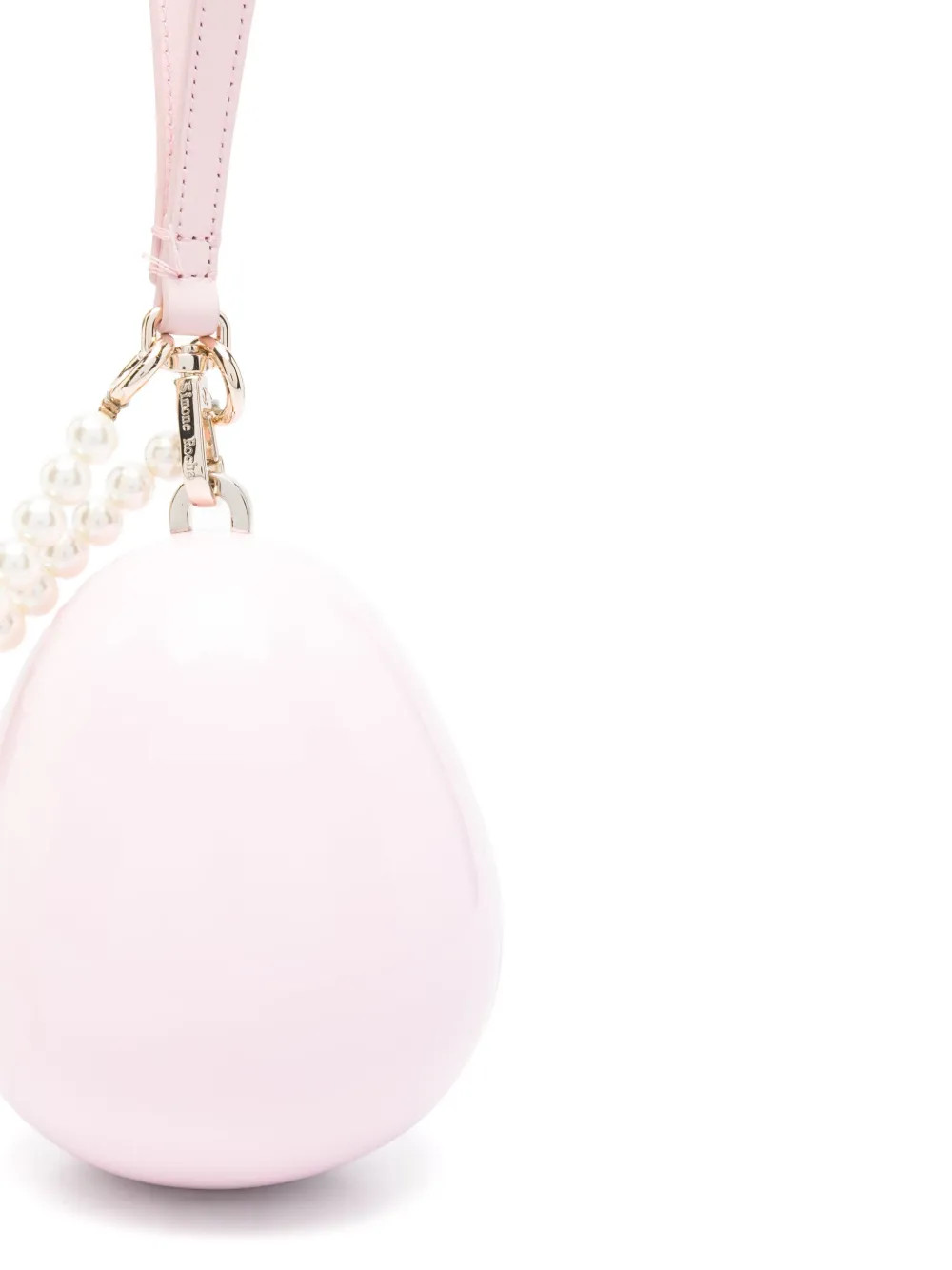 Simone Rocha Micro Pearl Egg Cross Body Bag | Pink | FARFETCH | Farfetch Global