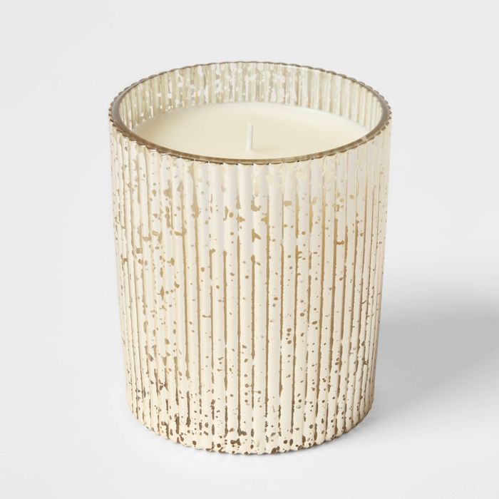 Mercury Multiwick Fireside Glow Candle Gold - Threshold™ | Target