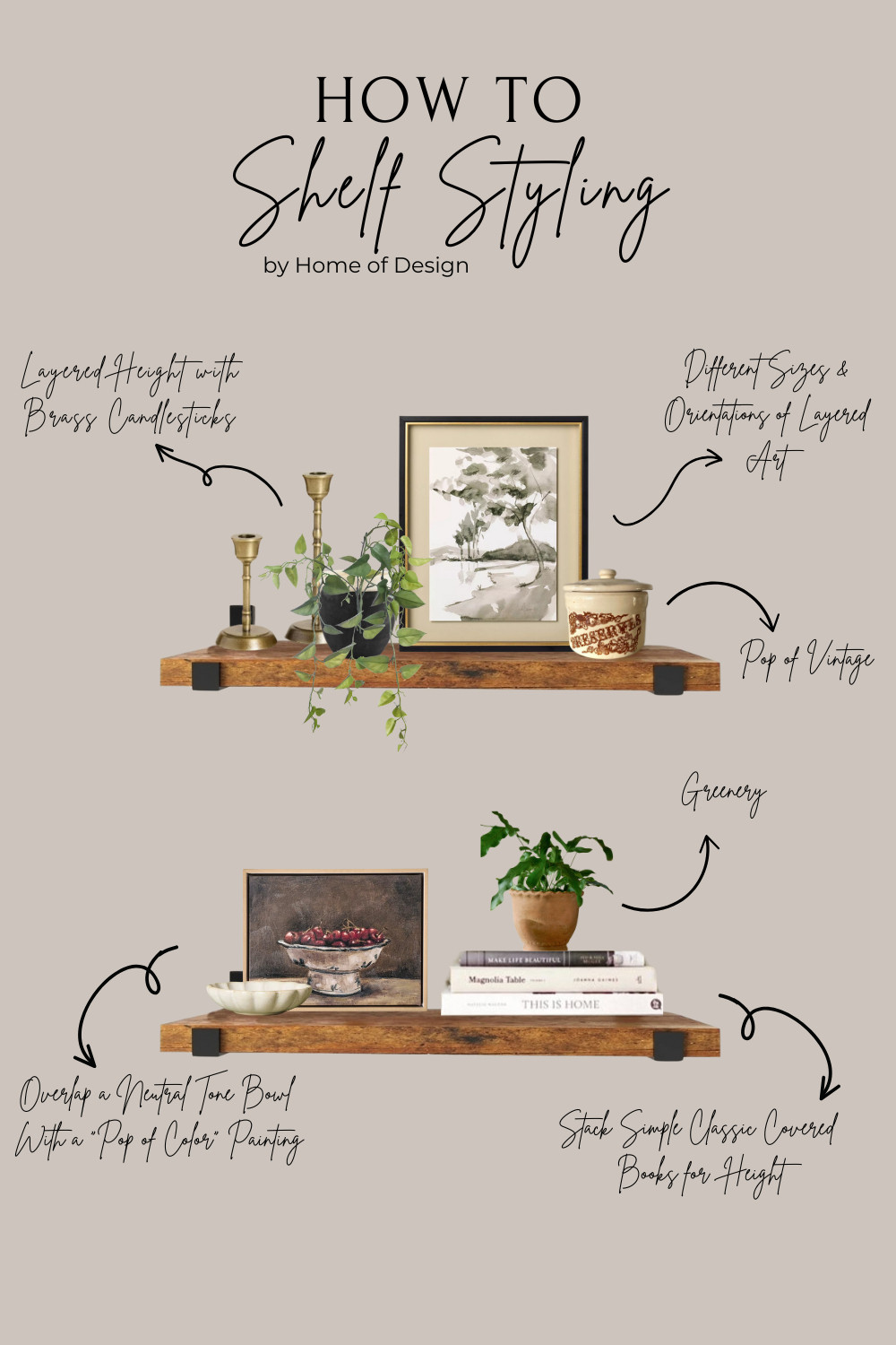 Have you ever tried to style a shelf but COULD NOT find the right mix of decor to create the look you wanted? Look no further than this How to: shelf styling guide! 

 #LTKSeasonal #LTKHome #LTKStyleTip