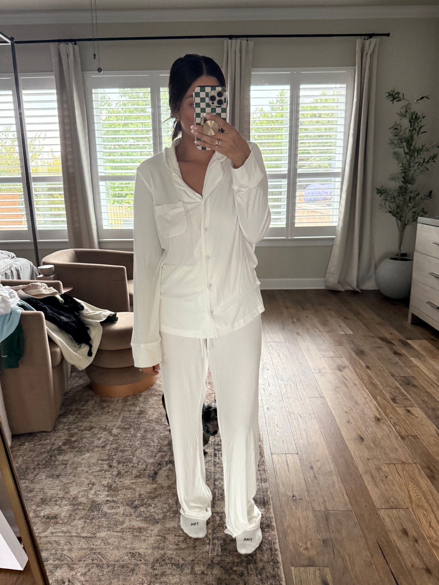 The comfiest skims pajamas, I’m obsessed 😍 