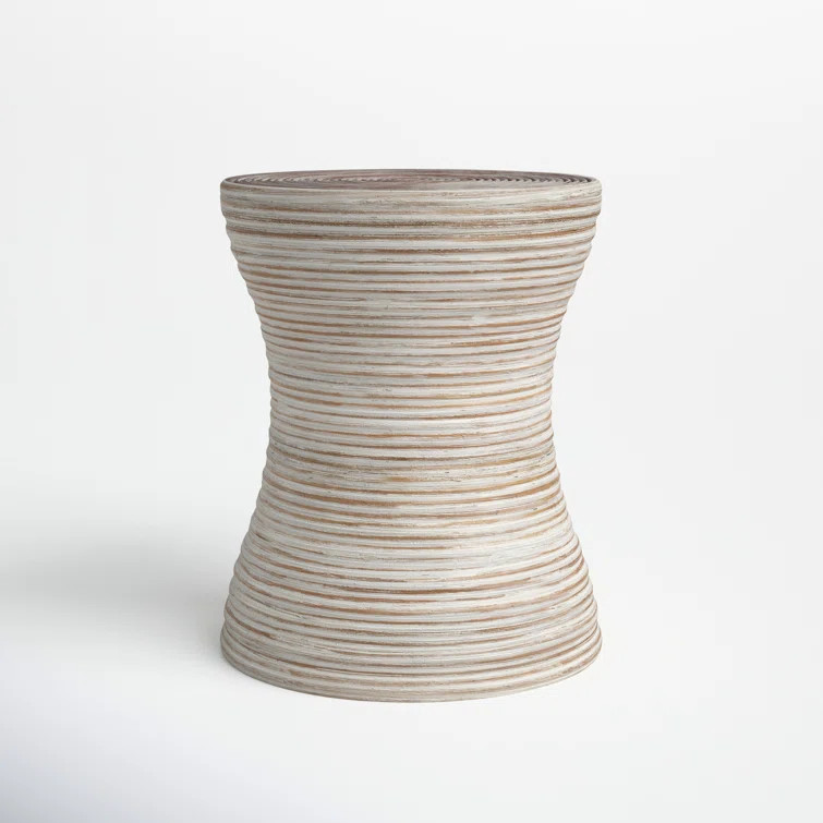 Holcomb 18'' Tall Drum End Table | Wayfair North America