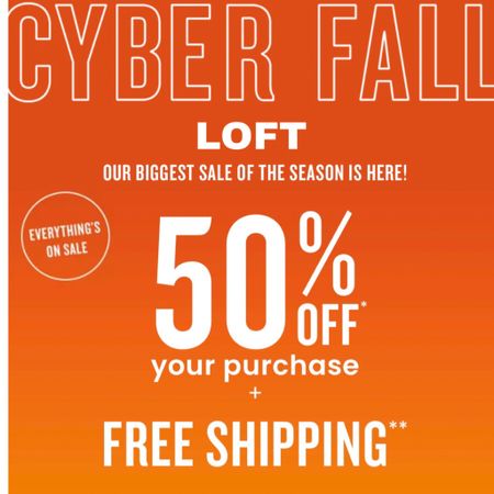 MAJOR SALE ALERT!!! Cyber Sale today only at LOFT!!! Shop new Fall Arrivals at 50% OFF + Free Shipping today only!!!! 
All products linked below are on SALE 🎉 Would appreciate any purchases 😍😍 
Fall Outfit - Travel Outfit - Floral Sweater - SALE - Holiday Outfit 
#LTKFindsunder100

Follow my shop @fashionistanyc on the @shop.LTK app to shop this post and get my exclusive app-only content!

#liketkit #LTKfindsunder50 #LTKover40 #LTKsalealert #LTKHoliday #LTKworkwear #LTKSeasonal
@shop.ltk
https://liketk.it/4jsQe