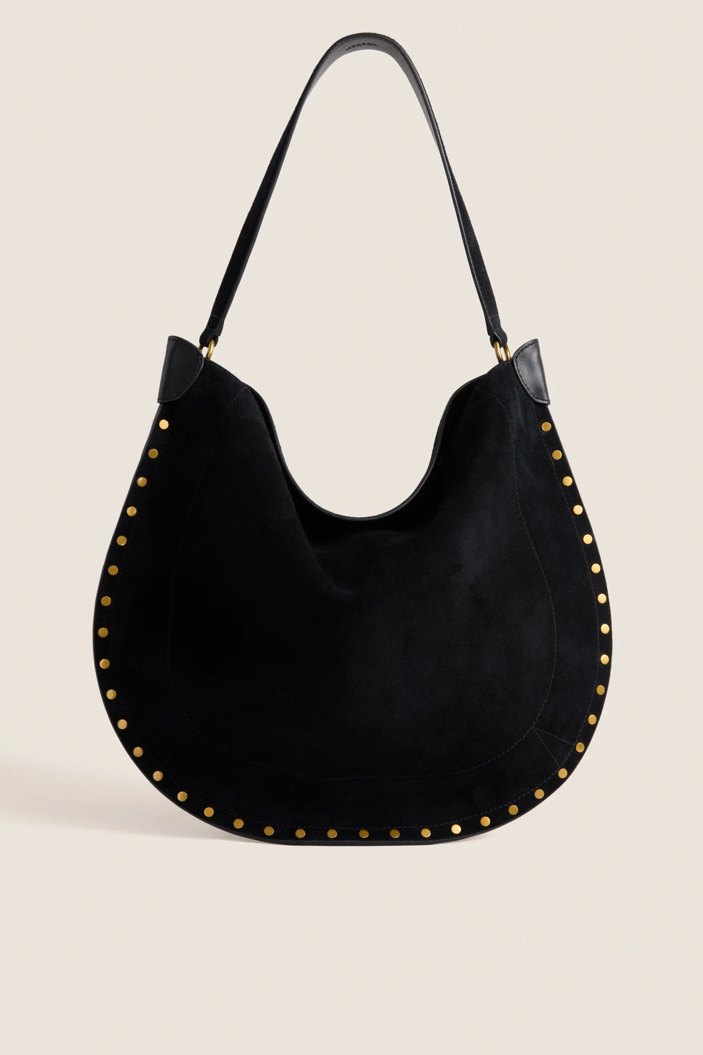 Black Soft Suede Oskan Hobo | Tuckernuck (US)