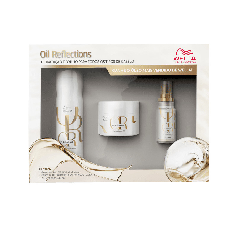 Kit Wella Professionals Oil Reflections Power Trio | Beleza na Web | Beleza Na Web (BR)