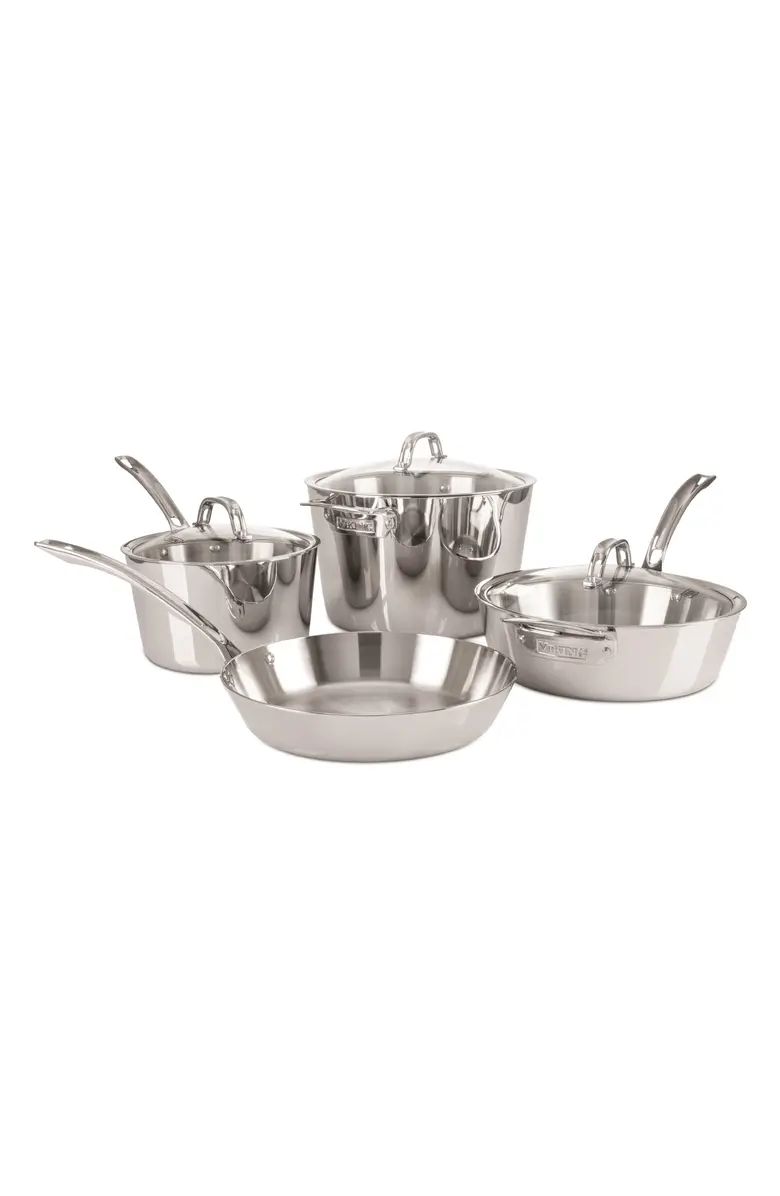 Contemporary 7-Piece 3-Ply Cookware Set | Nordstrom