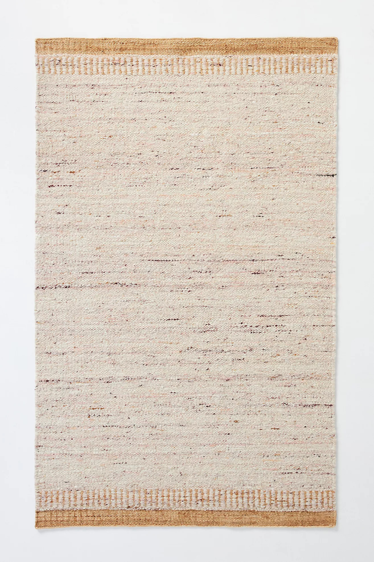 Umbria Textured Wool Blend Rug | Anthropologie (US)