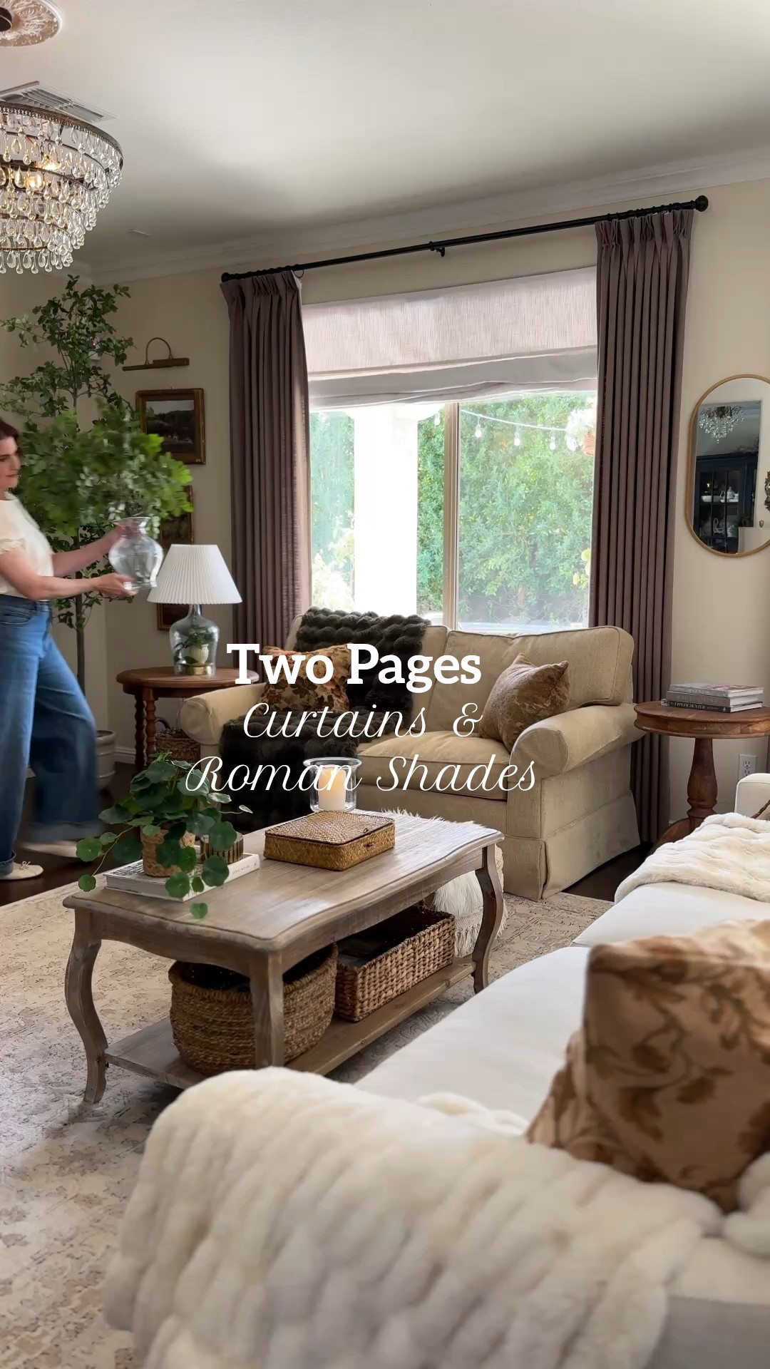 I love my Two Pages window treatments. They’re on most of the windows in our home. Great quality and a variety of styles/colors. 

Plus, here’s a 20% discount code to use at Two Pages checkout: JOYFUL

Curtain Details: 
Liz Linen Drape, Pinch Pleat
Oak Dim Gray 
Memory Shape
Privacy liner (140 gsm, white liner) 

Roman Shades Details:
Liz Linen Drape Cordless 
Beige white
Inside Mount Room Darkening (140 gsm)

Window treatments, custom curtains, custom Roman Shades, curtains, Roman shades, two pages curtains m, two pages Roman shades, neutral curtains 

#LTKHome