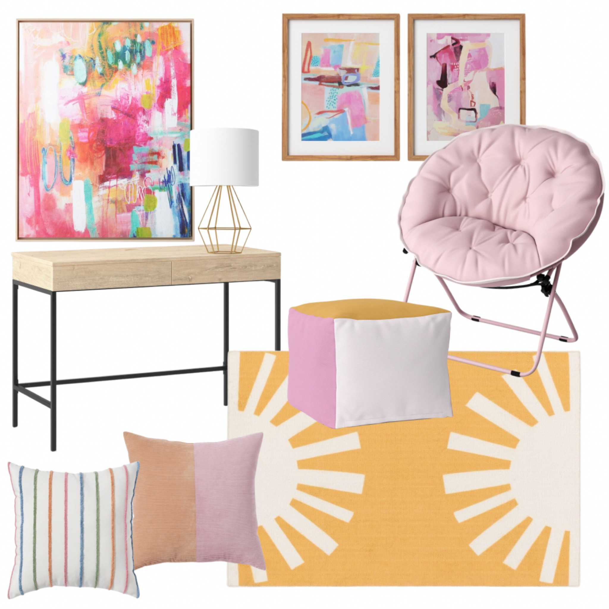 Dorm Room inspo! Back to school, dorm room decor, desk, small spaces, brightly colored decor. #dormroom #dormdecor #collegedorm #college #girlsbedroom 

#LTKBacktoSchool #LTKHome #LTKSaleAlert