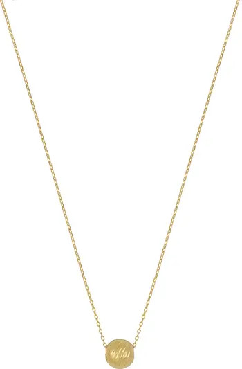 Bony Levy 14K Gold Sphere Pendant Necklace | Nordstrom | Nordstrom