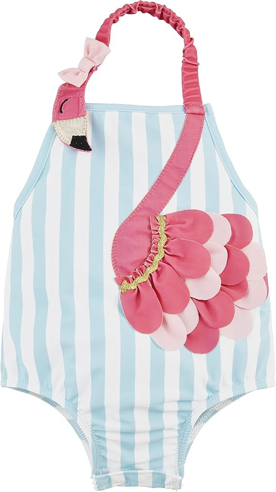 Mud Pie Girls Swimsuit, Flamingo | Amazon (US)