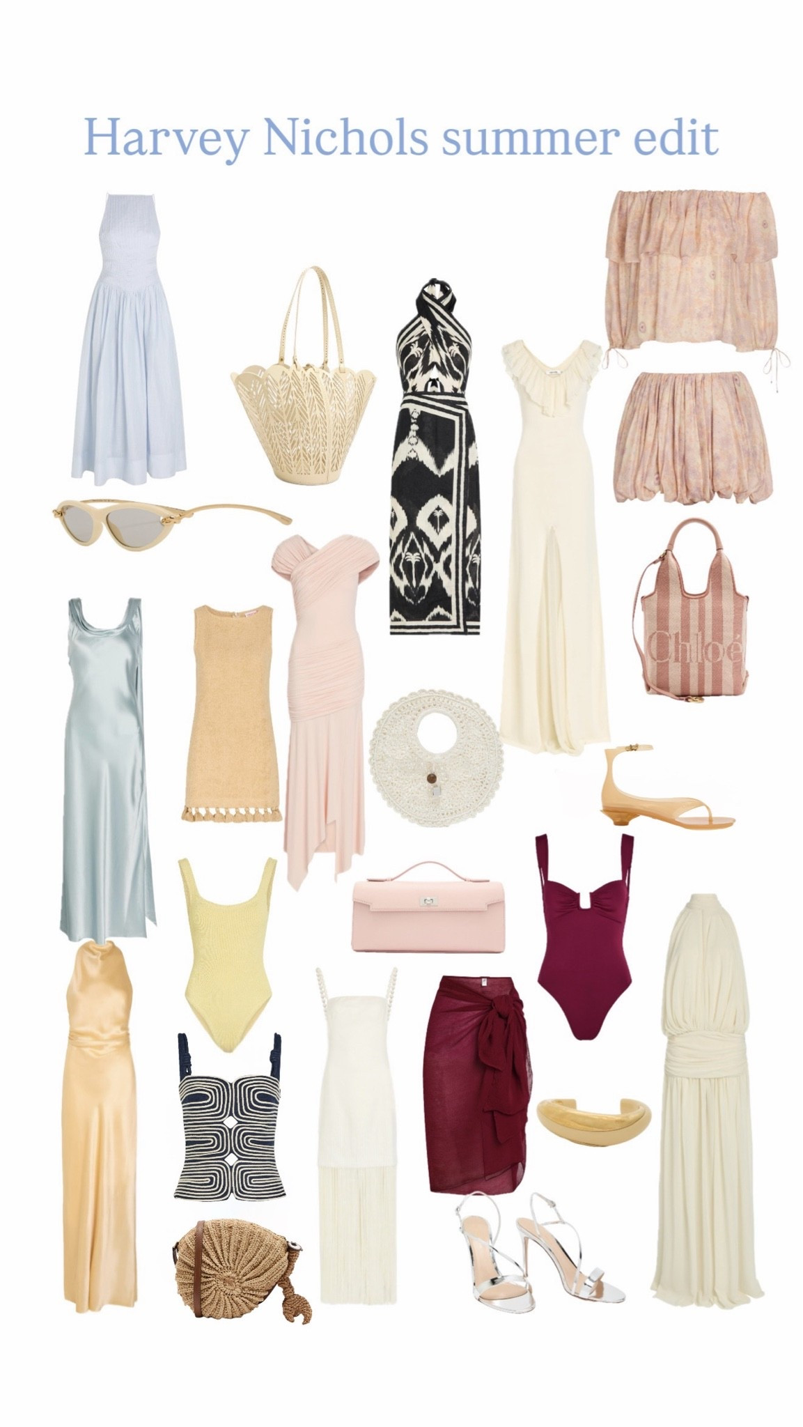 Harvey Nichols summer edit! AD 
All you need for your summer wardrobe vacation!

#LTKsummer #LTKeurope #LTKluxury