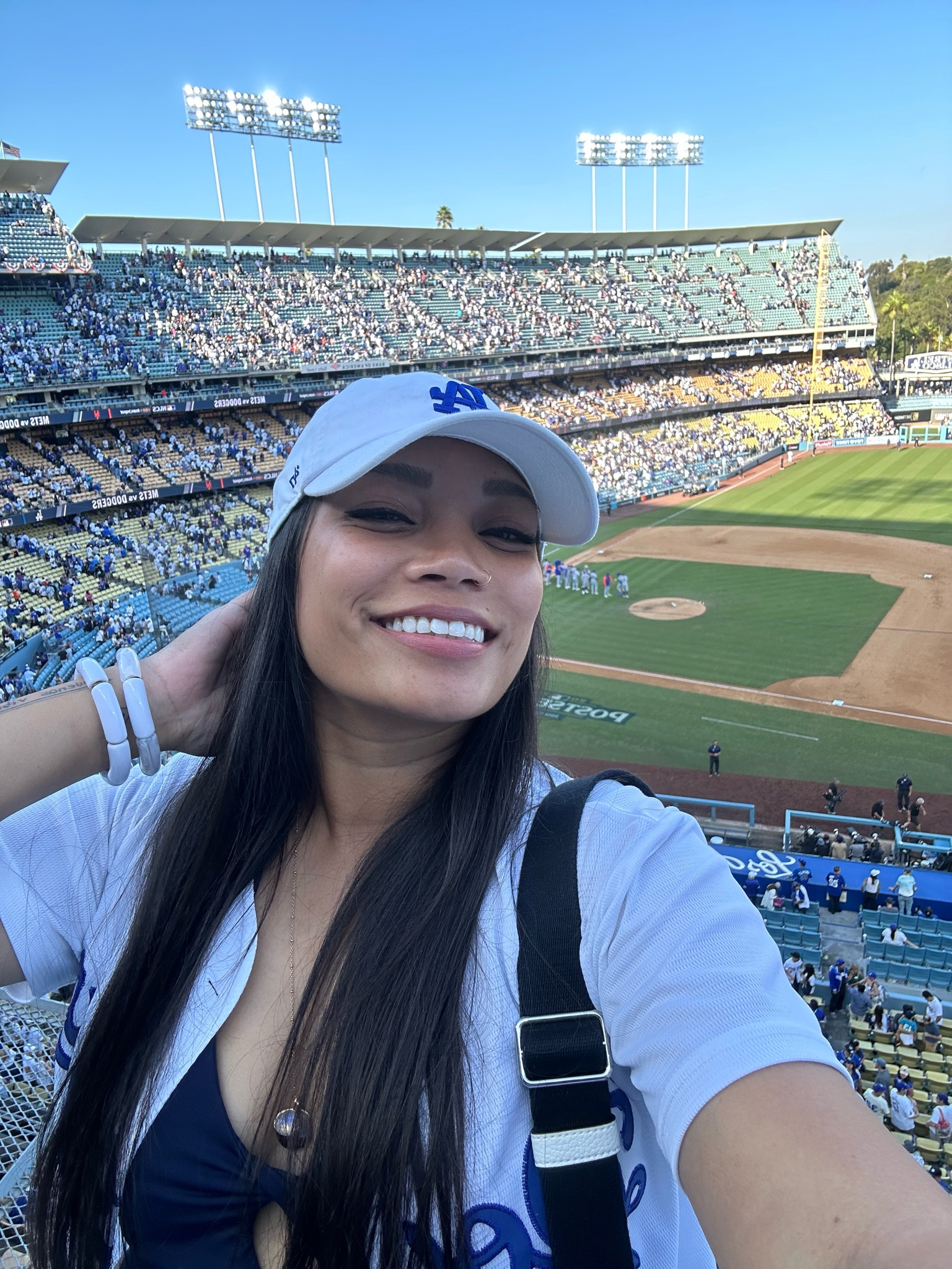 My makeup look for the Dodgers baseball game ⚾️ 

#LTKBeauty #LTKFindsUnder50 #LTKSaleAlert