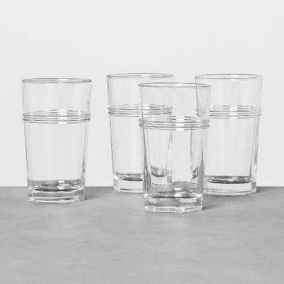 Glass Drinkware Tall - Hearth & Hand™ with Magnolia | Target