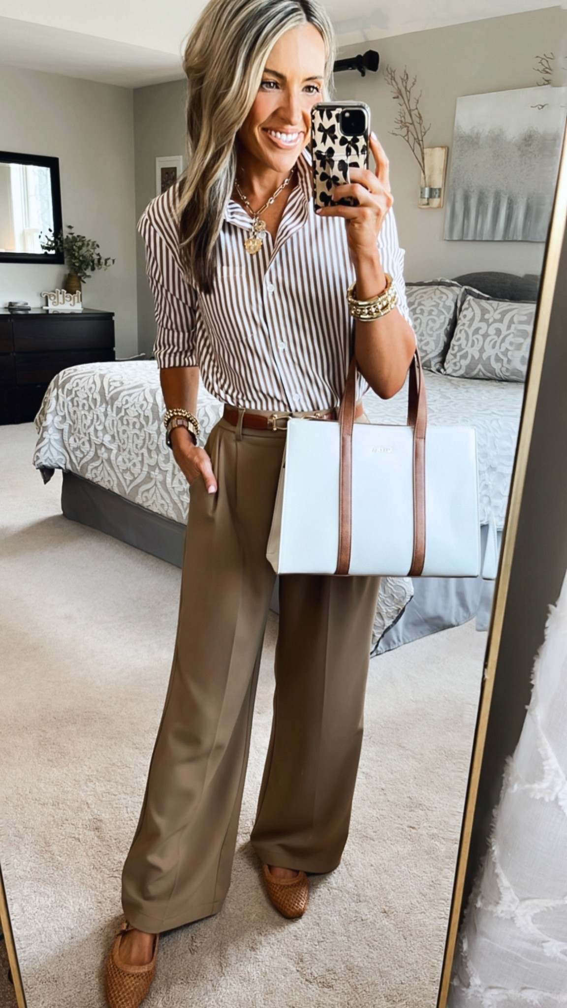 Teacher workwear outfit inspo. Just as comfortable to move around in as it is cute! Everything is TTS.

Wearing xs trousers, regular length. I’m 5’5”. Xs in top 

#LTKWorkwear #LTKStyleTip #LTKFindsUnder50