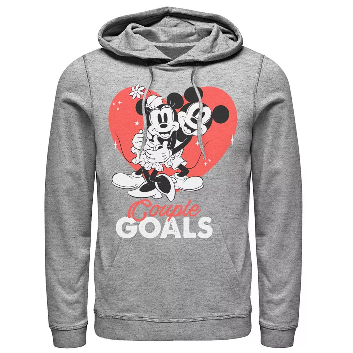 Men's Dinsey Mickey & Minnie Mouse Couple Goals Hoodie | Kohl's