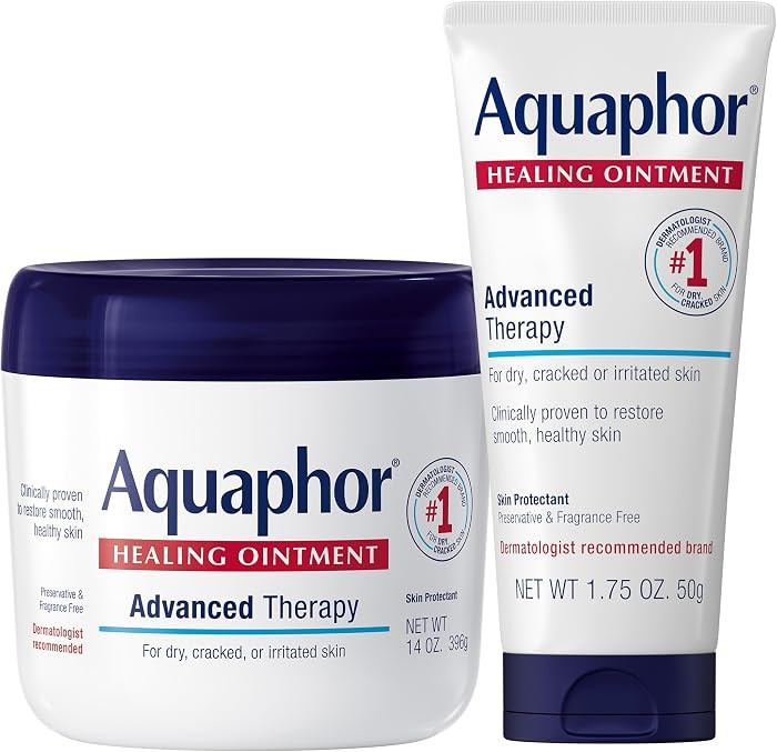 Aquaphor Healing Ointment Advanced Therapy Skin Protectant Skin Care Set, Body Moisturizer for Dr... | Amazon (US)