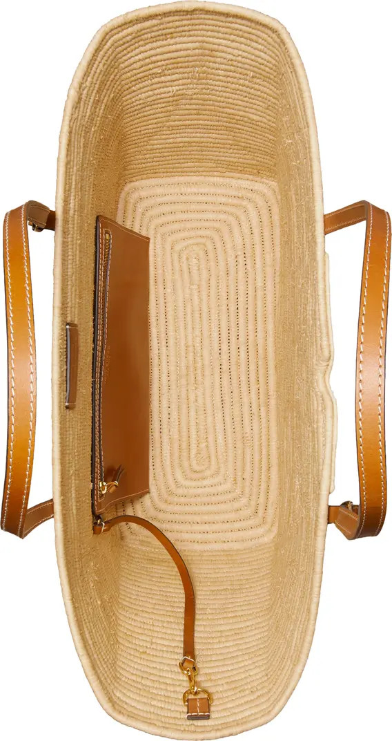 Large Ella Structure Straw Tote | Nordstrom