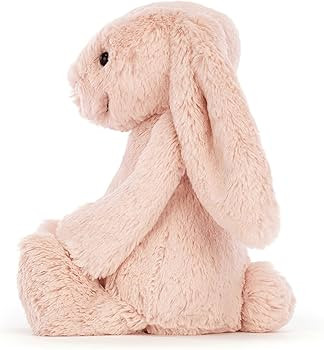 Jellycat Bashful Blush Bunny Stuffed Animal, Medium 12 inches - Rabbit and Bunny Plush Toy - Clas... | Amazon (US)