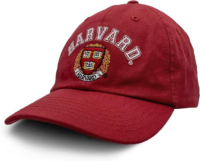 Tee Luv Harvard University Hat - Harvard Veritas College Baseball Cap (Red) | Amazon (US)