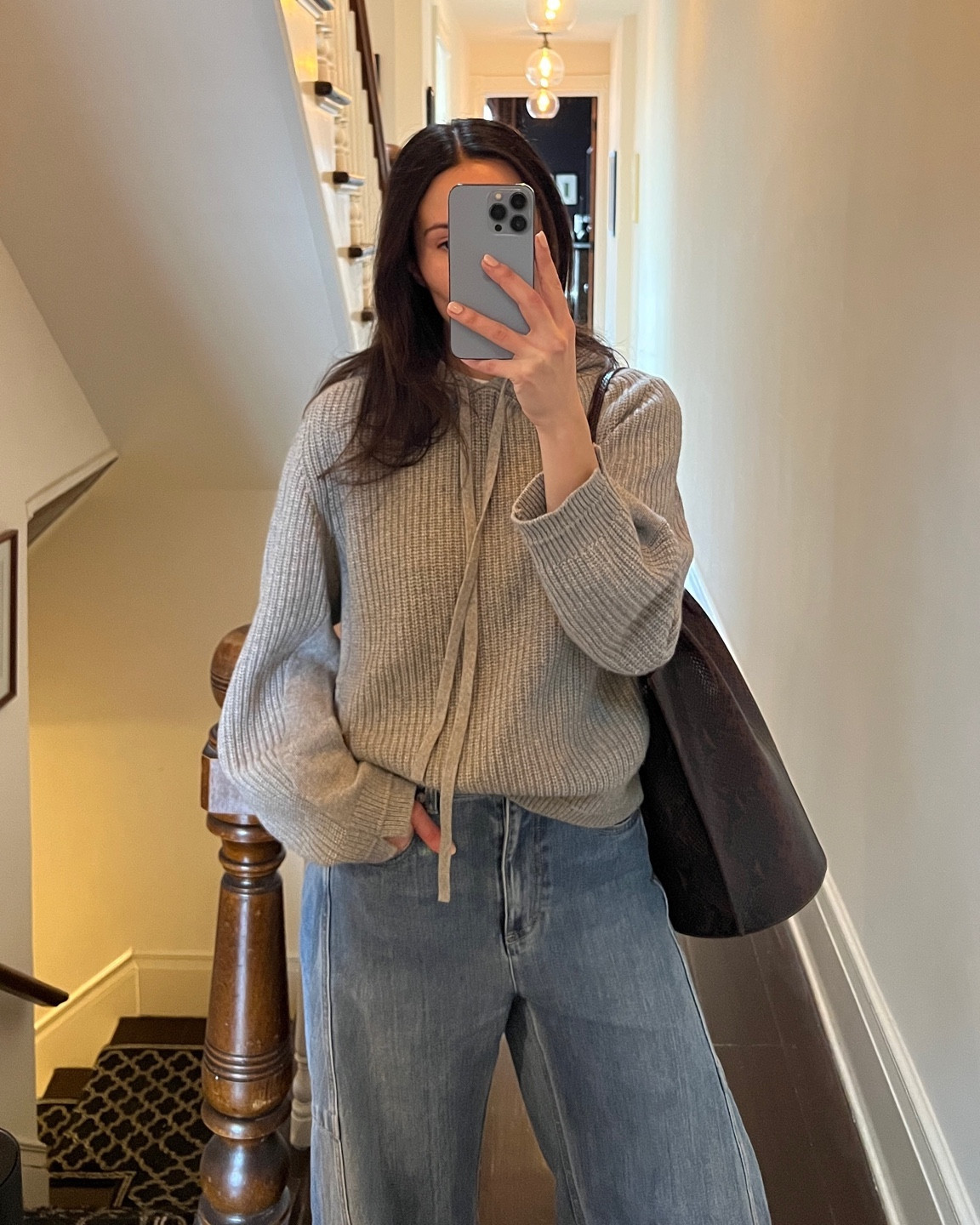 casual winter weekend outfit 