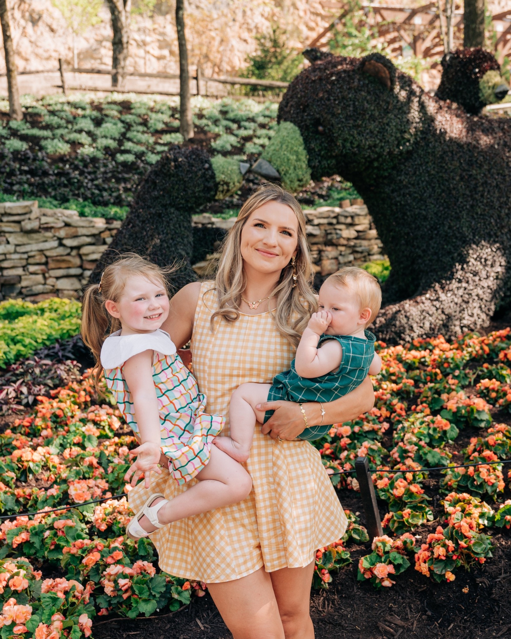 Sewing patterns for women’s romper, toddler girl dress with Peter Pan collar and baby boy romper 